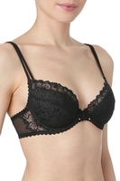 Marie Jo Push-Up-BH, Damen, 70A, schwarz 