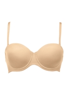Rosa Faia Schalen-BH, multifunktionale Träger, Damen, 80A, beige 