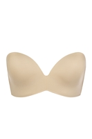 Wonderbra Perfect Strapless Zauberhand-BH, Damen, 70C, beige 
