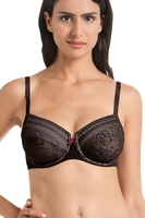 Rosa Faia Bügel-BH, Damen, 85H, schwarz 