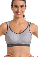 Anita Sport-BH, extreme control - maximum support, Damen, 75H, grau 