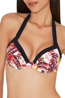 Aubade Push-Up-Bikini-Oberteil, Schalenform, Damen, 70B, mehrfarbig 