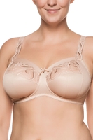 Ulla BH ohne Bügel, Damen, 125E, beige 