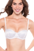 Style Icon Push-Up-BH Satin Glam, Damen, 70C, weiß 