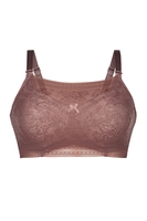 Anita Bandeau-Spitzentop Cup A/B + C/D, Damen, 75C, violett 