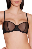 Aubade Halbschalen-BH, Damen, 70E, schwarz 
