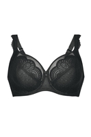 Rosa Faia Bügel-BH, Cup F-J, Damen, 70J, schwarz 