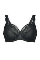 Rosa Faia Bügel-BH, Cup F-J, Damen, 65G, schwarz 