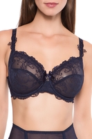 Lise Charmel Bügel-BH, Wohlfühlschale, Damen, 105F, blau 