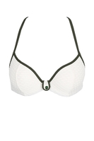 Marie Jo Bikini-Oberteil, Herzform unterlegt, Damen, 70A, weiß 