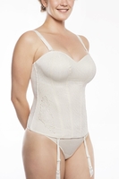 Ulla Corsage, Cup B-G mit austauschbaren Trägern, Damen, 75E, elfenbein 