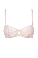 Simone Perele Bügel-BH, Halbschale, Damen, 80B, rosa 