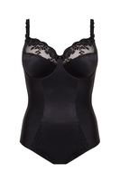 Ulla Body mit Bügel, Damen, 105F, schwarz 