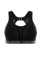 Shock Absorber Sport-BH Run Padded, Damen, 75C, schwarz 