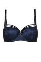 Marlies Dekkers Balconette BH B-C, Damen, 70C, blau 