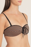 Marie Jo Bikini-Oberteil, trägerlos unterlegt, Damen, 70C, mehrfarbig 