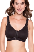 Anita Sport-BH, front open - firm support, Damen, 90A, schwarz 