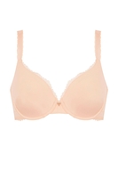 Simone Perele T-Shirt-BH, Herzform, Damen, 90C, beige 