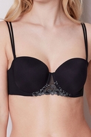 Simone Perele Trägerloser BH, Damen, 65E, mehrfarbig 