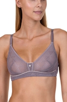 Lisca Bralette BH ohne Bügel, Damen, 70A, violett 