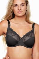 LingaDore Bügel-BH, Vollschale, Damen, 70D, schwarz 