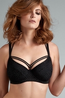 Marlies Dekkers Plunge Balconette BH semi padded D-F, Damen, 70F, schwarz 