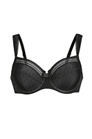 Rosa Faia Bügel-BH, Cup B-E, Damen, 70B, schwarz 