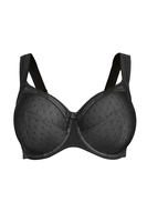 Rosa Faia Bügel-BH, Cup F-J, Damen, 65G, schwarz 