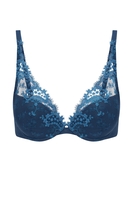 Simone Perele Triangel Push-Up-BH, Damen, 65C, türkis 