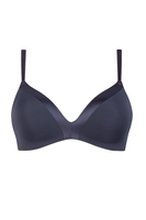 Mey Damenwäsche Bi-Stretch-BH ohne Bügel, Damen, 70A, grau 