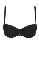 Marie Jo Bikini-Oberteil, trägerlos unterlegt, Damen, 75C, schwarz 