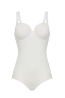 Felina Body mit Bügel, Damen, 80B, weiß 