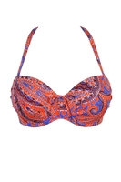 PrimaDonna Bikini-Oberteil, trägerlos unterlegt, Damen, 70D, mehrfarbig 