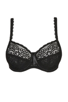 PrimaDonna Bügel-BH, Vollschale - twist, Damen, 75F, schwarz 