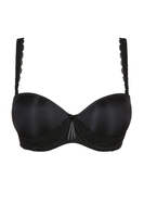PrimaDonna Schalen-BH, trägerlos - twist, Damen, 70E, schwarz 