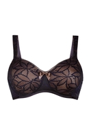 Rosa Faia Soft-BH, Damen, 75B, schwarz 