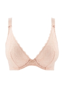 Aubade Komfort Triangel-BH, Damen, 70F, beige 