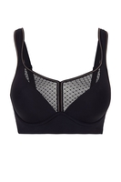 Simone Perele Sport-BH mit Bügel, Damen, 85D, schwarz 