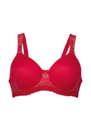 Rosa Faia Bügel-BH, gemoldet, Damen, 85G, rot 