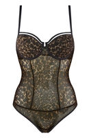 Marlies Dekkers Balconette Body leopard B-C, Damen, 75C, mehrfarbig 