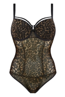 Marlies Dekkers Balconette Body leopard D-F, Damen, 75F, mehrfarbig 