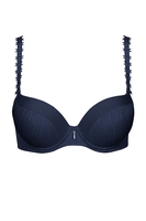 Lisca Push-Up-BH, austauschbare Multiway-Träger, Damen, 75A, blau 