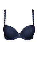 Lisca Push-Up-BH, austauschbare Multiway-Träger, Damen, 85D, blau 