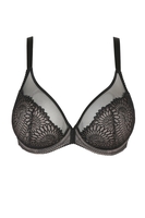 PrimaDonna AuÃenträger-BH, tief dekolletiert, Damen, 80G, schwarz 