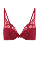 Simone Perele Triangel Push-Up-BH, Damen, 70D, rot 