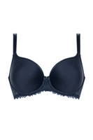 Mey Damenwäsche Spacer-BH, Vollschale, Damen, 75A, blau 
