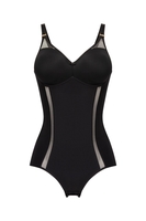 Felina Body ohne Bügel, gemoldet, Damen, 80B, schwarz 