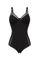Felina Body mit Bügel, gemoldet, Damen, 75B, schwarz 