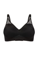 Felina BH ohne Bügel, gemoldet, Damen, 70C, schwarz 