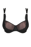 PrimaDonna Schalen-BH, AuÃenträger - twist, Damen, 70D, schwarz 